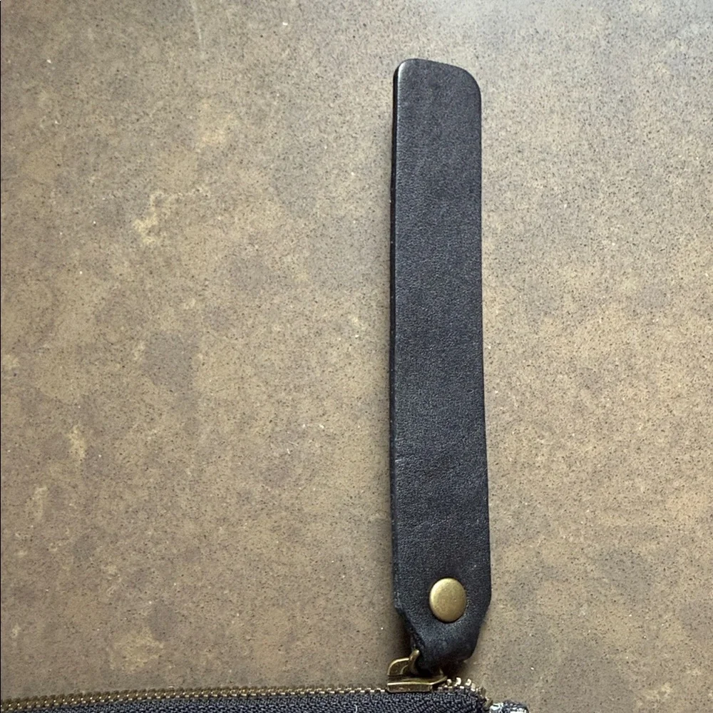 Parker Thatch Zebra Hair Zip Pouch - Picture 4 of 5